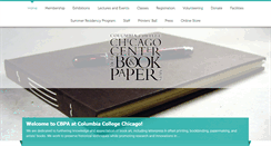 Desktop Screenshot of bookandpaper.org